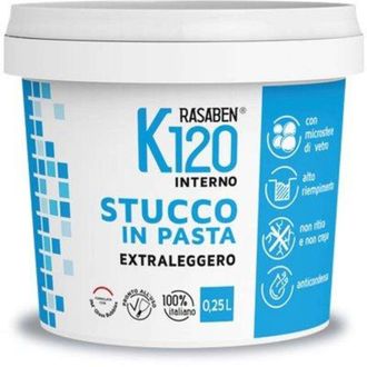 K2 Stucco pasta extraleggero K120 K2 rasaben kg 0,250 interno