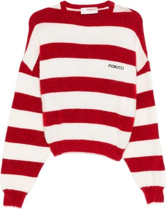 Fiorucci Striped Crew-neck Jumper