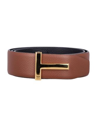 Tom Ford Grain Leather Icon Belt