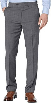 Ralph Lauren Edgewood Classic-Fit Dress Pants In Grey Sharkskin