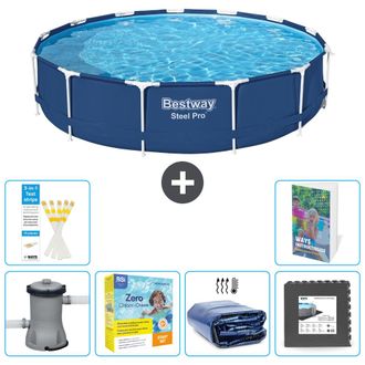Bestway Piscina Bestway Steel Pro Redonda - 396x84 Cm - 7-piezas S285