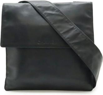 Chanel Pre-owned Cross Body Bags, female, Black, Size: ONE SIZE Pre-owned Vintage Cross Body Bag