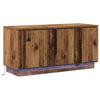Berkfield Home TV Cabinet Old Wood 100x38x49 cm Engineered Wood in Brown | Size: 100 x 38 x 49 cm