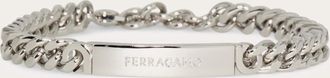 Ferragamo Men Bracelet with chain Silver