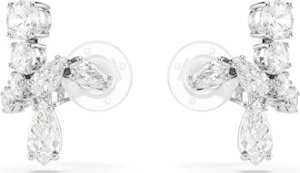 Swarovski Matrix Clip-Earring - Dames - Oorbellen - Grijs - ONE Size - Accessoires