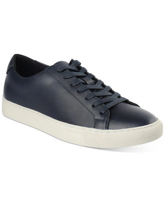 Alfani Grayson 100120988 Sneakers Mens Navy Lace Up Casual Shoes ZAP2371