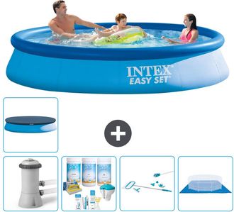 Intex Piscina Easy Set Redonda - 366x76 Cm - 8-piezas S21150