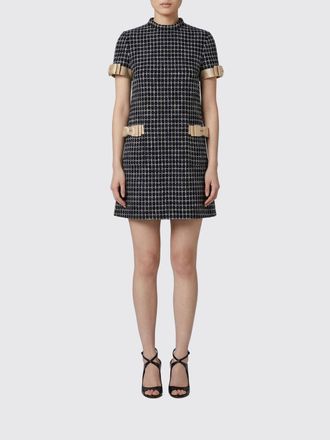 Valentino Virgin Wool and Cotton Dress with Bows