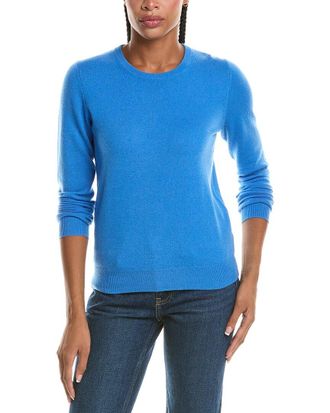 N.Peal N. PEAL Evie Classic Round Neck 100% Cashmere Sweater