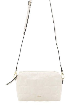 Abro shoulder bag cross body bag Leather Maxi Cocco Crossbody Bag Kaia Milk creme-white