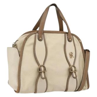 Chlo&eacute; Pre-owned Handbags, female, Beige, Size: ONE SIZE Pre-owned Hand Bag