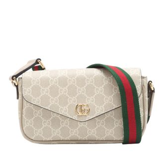 Gucci Pre-owned Gucci GG Supreme Web Ophidia Pochette Crossbody Ladies 7DWWSF04UFKL030U