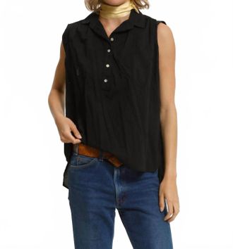 Cali Dreaming Daisy Shirt In Black
