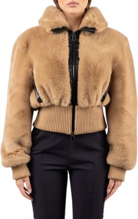 Pinko Blouson - Dames - Jassen - Beige - L - Jassen