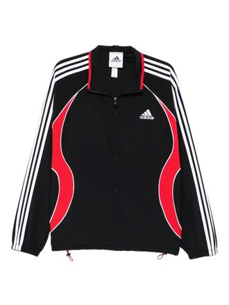 adidas stripe-detail jacket - men - Polyester - S - Black