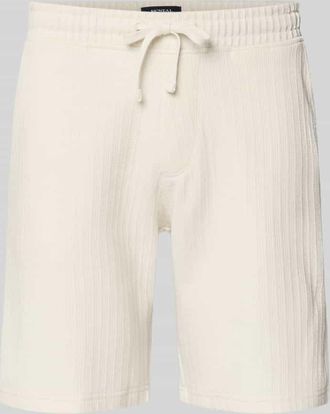 Mc Neal Regular Fit Shorts mit Tunnelzug in Ecru, Gr&ouml;&szlig;e XXL