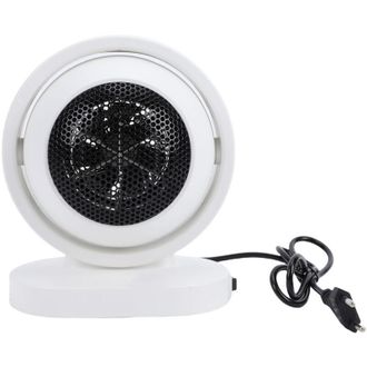 OEM Calefactor El&eacute;ctrico, Peque&ntilde;o Ventilador De Escritorio, Soplador De Aire Caliente Para Dormitorio, Oficina, Habitaci&oacute;n De Residencia Estudiantil, Blan