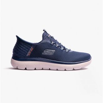 Skechers 232457/nvy Summits - High Range Heren Bungee Veterschoenen Navy
