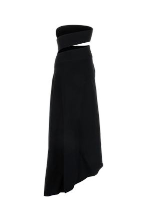 Alaia Womens Spiral Dress Noiralaia Abiti