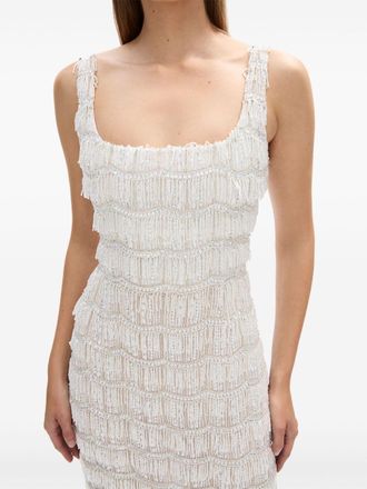 Rachel Gilbert Womens Dress Sadie Ivory Nylon