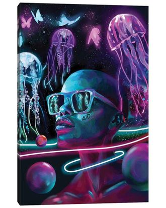 iCanvas Neon Dreams By Eben Nwaokpani Wall Art