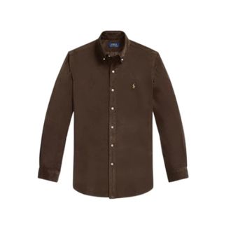 Ralph Lauren Overhemden - Heren - Overhemden - Bruin - Maat: M Leer