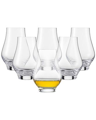 Zwiesel Glas Set Of 6 Bar Special 10.9Oz Stemless Whiskey Nosing Glasses
