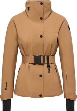 Moncler Moncler Hainets Insulated Ski Jacket, Women, Beige, Size: 0
