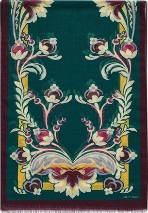 Etro Tosca Cashmere Paisley Scarf