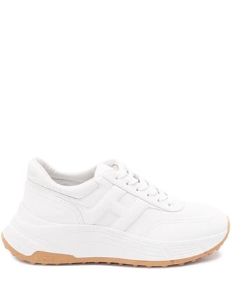 Hogan logo-detail low-top sneakers - White