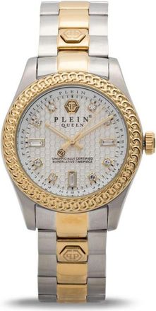 Philipp Plein Queen 36mm - women - stainless steel - One Size - Neutrals