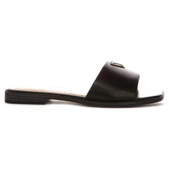 Guess Schoenen, Dames, Zwart, 38 EU, Polyester, Ramlan Logo Slider Fljrmaele 19