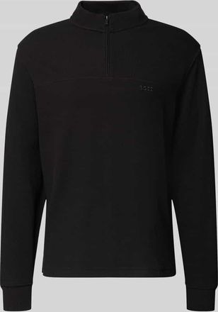 Boss Orange by Hugo Boss BOSS Orange Regular Fit Sweatshirt aus Baumwoll-Mix Modell PE_HIVE in Black, Größe XXXL