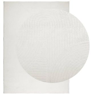 Berkfield Home Rug IZA Short Pile Scandinavian Look Cream 200x280 cm | Size: Medium