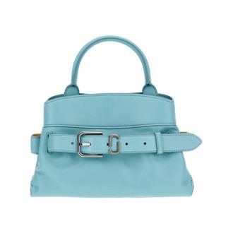 Marc Jacobs Smooth Leather Handbag - female - Marc Jacobs - Handbags - Blue - ONE SIZE - Bags