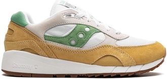 Saucony Shadow 6000 White/Yellow/Green sneakers - unisex - Leather - 11.5