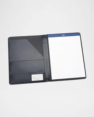 Royce Leather Executive Leather Writing Portfolio, Personalized