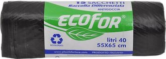 OEM Sacchetti Per Nettezza Urbana Cm 70x110 - Cf.10 Pz - Trasparenti