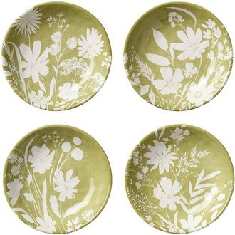 Certified International Wildflowers Set Of 4 Soup Bowls