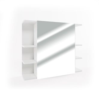 Vicco Armario Con Espejo Para Ba&ntilde;o Fynn, Blanco, 79.6 X 64 Cm