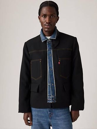 Levi's Levis x sacai Denim x Metelasse Twill Reversible Blouson - Mens - L - Black
