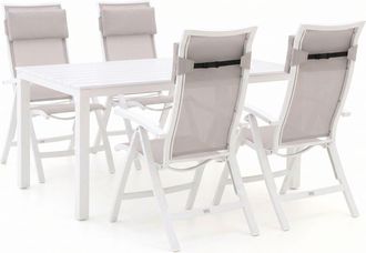 Bellagio la vita attrattiva Bellagio Lugo/Menzano 160cm dining tuinset 5-delig verstelbaar