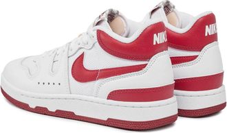 Nike Mens Attack Qs Sneaker White Leather Rubber