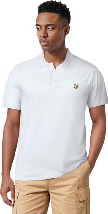 Lyle & Scott Herenpolo met korte mouwen (Wit)