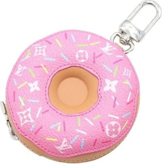 Louis Vuitton Pre-owned Accessories, female, Pink, Size: ONE SIZE Pre-owned Monogram Keyring