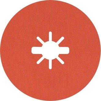 Bosch Discos Expert R782 Prisma X-lock115mm Para Amoladoras Peque&ntilde;as Tama&ntilde;o Del Grano 120 Unidad De Embalaje 25 Unidades