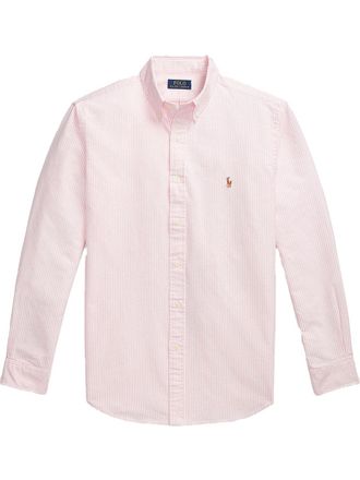 Polo Ralph Lauren Custom Fit Striped Oxford Shirt 710953704001