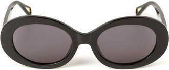 Zadig&Voltaire Womens Sunglasses Glossy Black Acetate Eyewear
