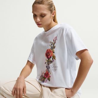 Nike Womens Nike Sportswear T-Shirt in White | IR4689-100