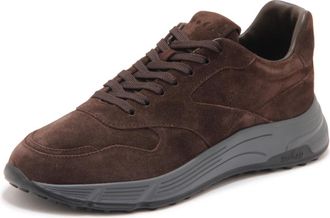 Hogan Hyperlight Schoenen - Heren - Sneakers - Bruin - 40 1/2 EU - Leer - Schoenen